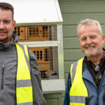 Martin Jnr and Martin Sneddon