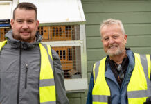 Martin Jnr and Martin Sneddon