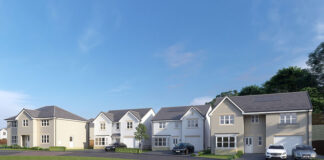 Miller Homes street scene