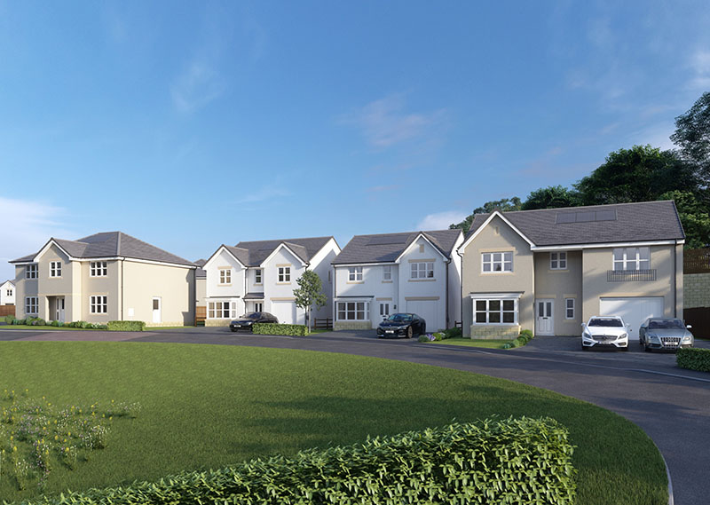 Miller Homes street scene