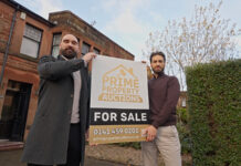 Commercial property boom sees auction house enjoy record month Prime Property founders John Morris (left) and Luis Guarin