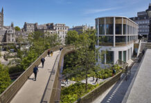 Aberdeen regeneration project wins Scotland’s top architecture award Union Terrace Gardens in Aberdeen