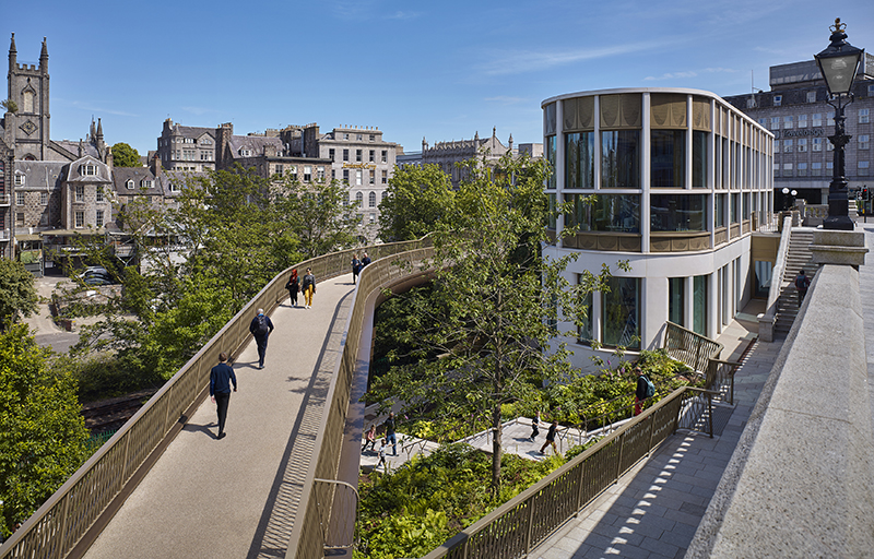 Union Terrace Gardens in Aberdeen
