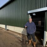 Mike Duxbury at the farm