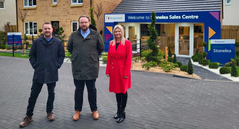 Keepmoat and Home Group team