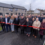 First phase of Bellsmyre regeneration project completed Ribbon cutting at new housing project