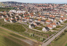 Housing development in East Lothian