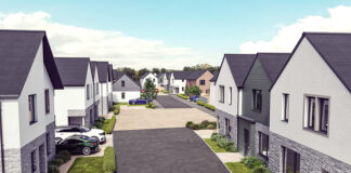 Allanbank Street Scene, Lauder