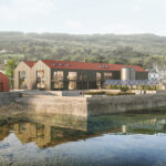Plans submitted to transform former oil depot into new distillery in Ardrishaig CGI of whisky distillery