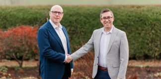 Andrew Morrison (left) and Chris Denyer