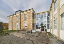 Dingwall town centre building