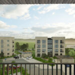 Green light for dozens of new affordable homes in Ravenscraig CGI of proposed Ravenscraig development. Image credit: Fourward