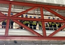 Build of £88m Fife School ‘progressing rapidly’ Pupils on a site visit