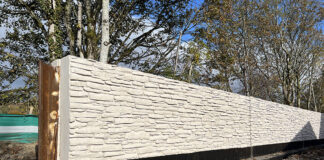 Steel sheet pile walls in Comrie