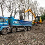 Crushed demolition material forms foundation for Edinburgh’s new Social Bite Village