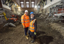 Construction site of National Centre of Music