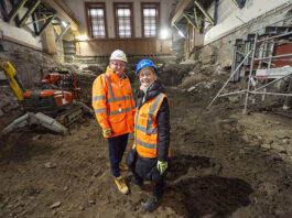 Construction site of National Centre of Music