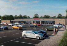 Artist's impression of Tesco store in Pitlochry