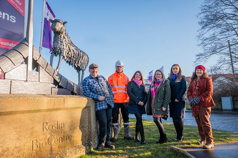 Community artwork of Dolly the Sheep in Roslin