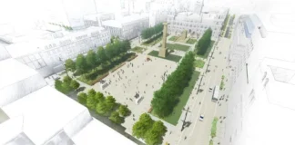 George Square aerial