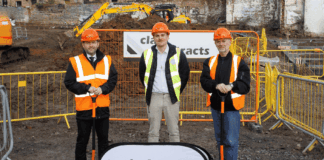 Groundbreaking ceremony at Glasgow PBSA project