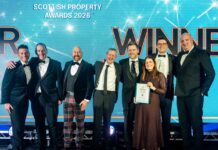 Drum Property receiving award