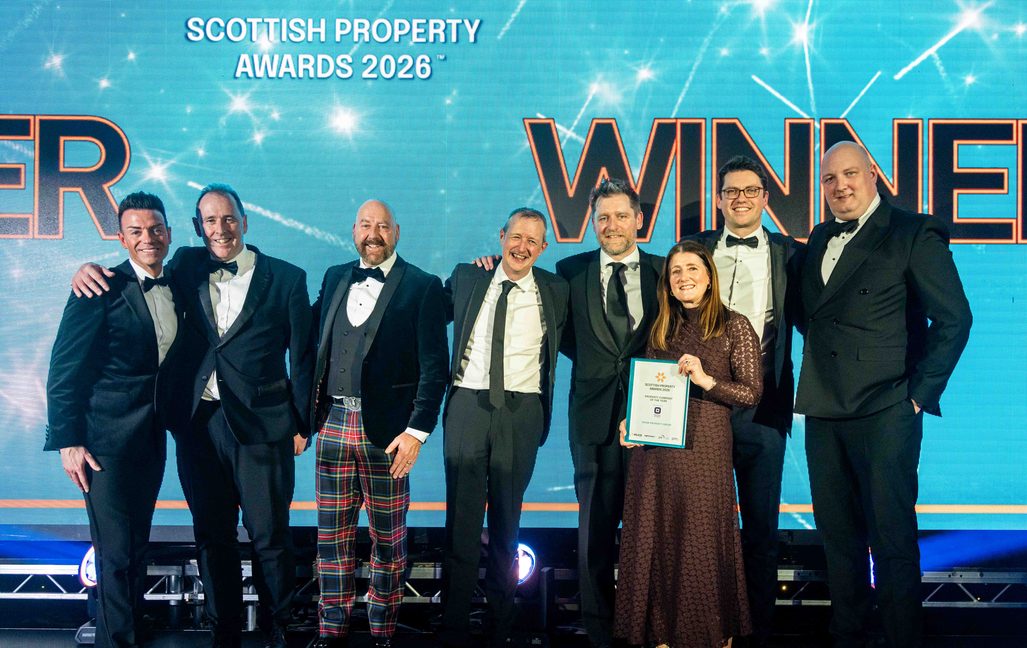 Drum Property receiving award