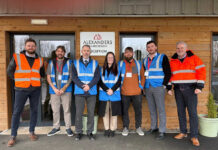 Keepmoat team on tour of Alexander’s Timber Design facility
