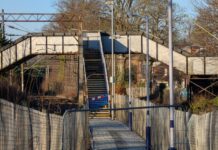 Burnside Railway Station bridge to be repaired in £200,000 project Railway bridge closed to public