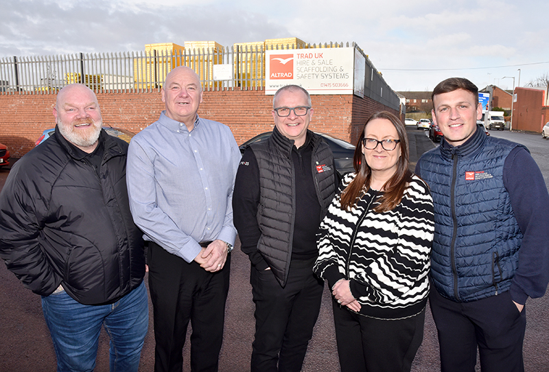 TRAD UK Glasgow depot management team