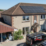 Grampian home that has benefited from energy efficiency measures