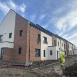 Housing project designed to Passivhaus standards