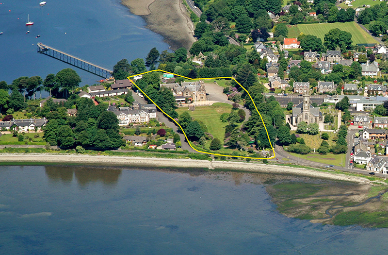 Land for sale in Rhu, Scotland's west coast