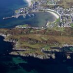 Aerial of Port Ellen