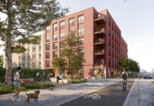 CGI of Salamander Yards