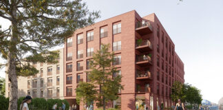 CGI of Salamander Yards