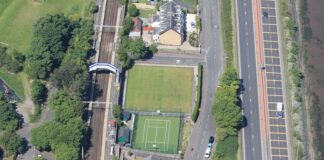 Aerial of Station Road