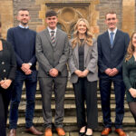 Hardies hails success of newly qualified chartered surveyors Steph Haig, Shaun Strachan, Bailey Mone, Sophie Ellison, Jamie McCormack, Giorgia Murray
