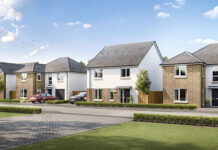 Typical Polmont street scene