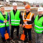 Sod cutting ceremony at Renfrewshire retirement development