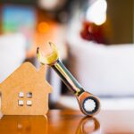 Stock image of house cut out