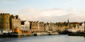 Image highlighting Scottish construction activity