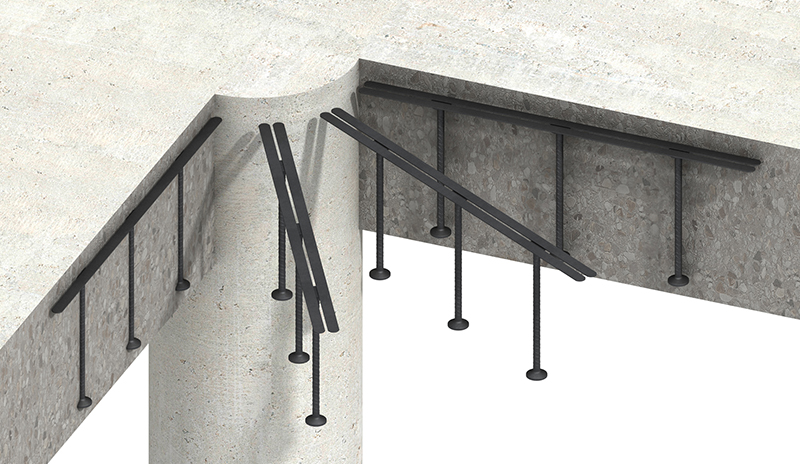 Ancon Shearfix punching shear reinforcement