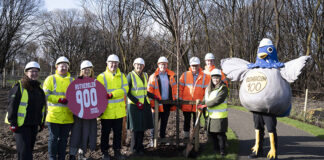 Clyde Gateway marks completion of Cuningar Loop with final tree planting ceremony