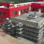 Currie Community High School with Wraptite membranes