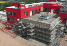 Currie Community High School with Wraptite membranes