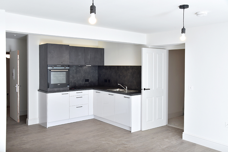 Living roof at revamped Crieff police station