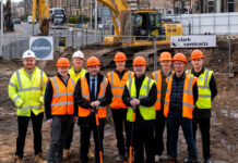 Groundbreaking ceremony at Edinburgh PBSA