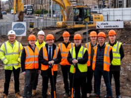 Groundbreaking ceremony at Edinburgh PBSA