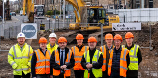 Groundbreaking ceremony at Edinburgh PBSA
